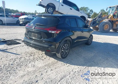 2021 Nissan Kicks Sv Xtronic Cvt из США, поврежденный, VIN 3N1CP5CV4ML541822